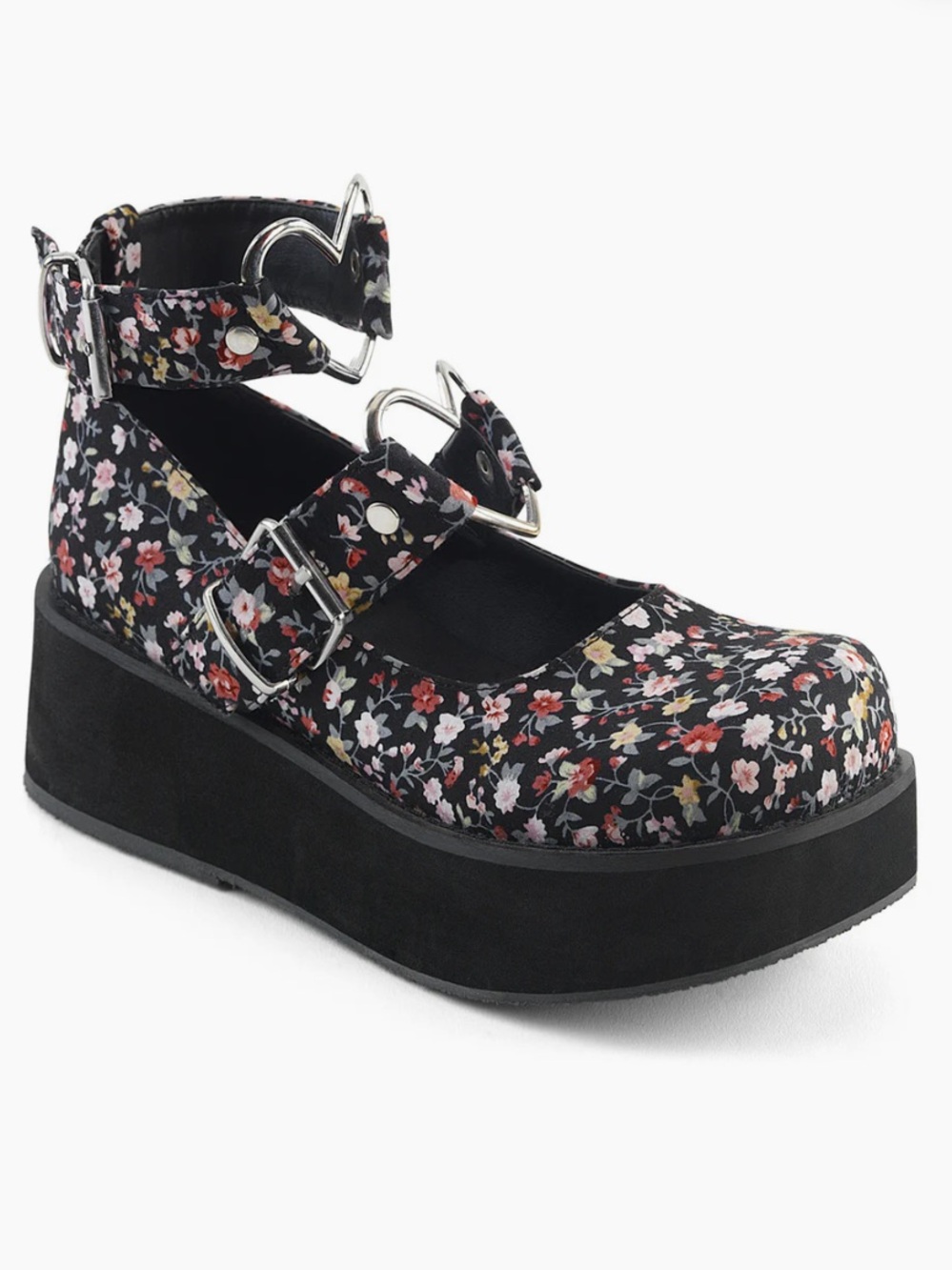 Demonia Sprite 02 Platform Mary Jane Size 6